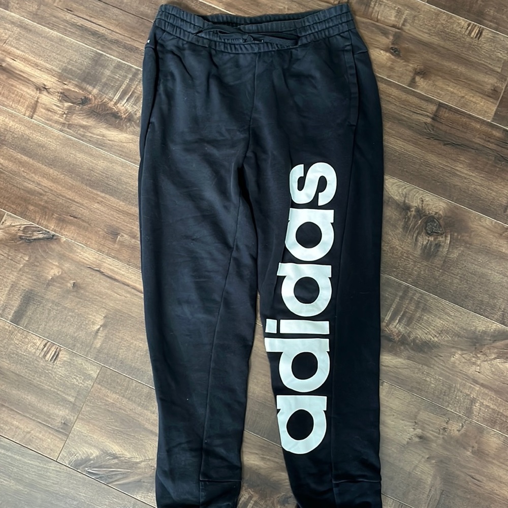Adidas black sweatpants